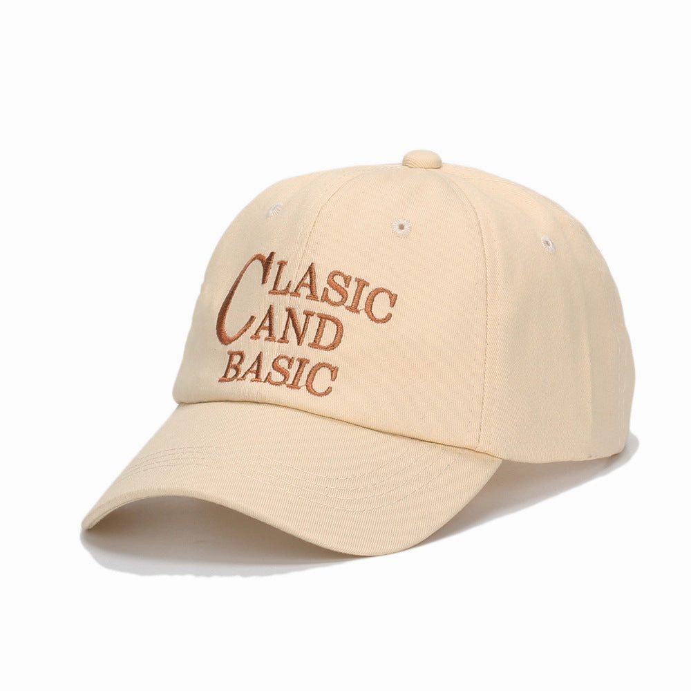 Wholesale Cotton Polyester Letter Embroidery Curved Brim Baseball Cap