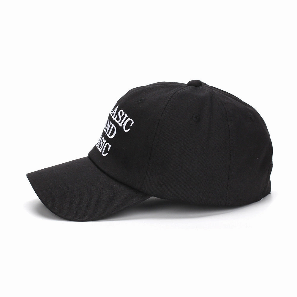 Wholesale Cotton Polyester Letter Embroidery Curved Brim Baseball Cap