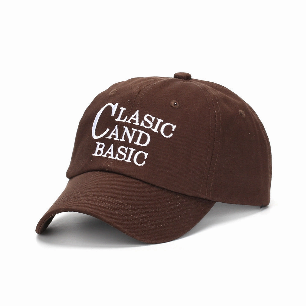Wholesale Cotton Polyester Letter Embroidery Curved Brim Baseball Cap