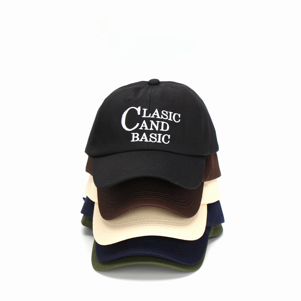 Wholesale Cotton Polyester Letter Embroidery Curved Brim Baseball Cap