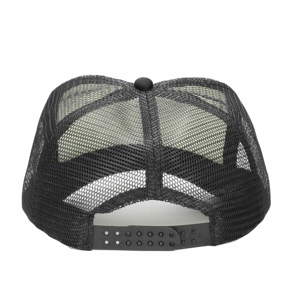 Wholesale Cotton Polyester Summer Breathable Mesh Colorful Butterfly Baseball Cap