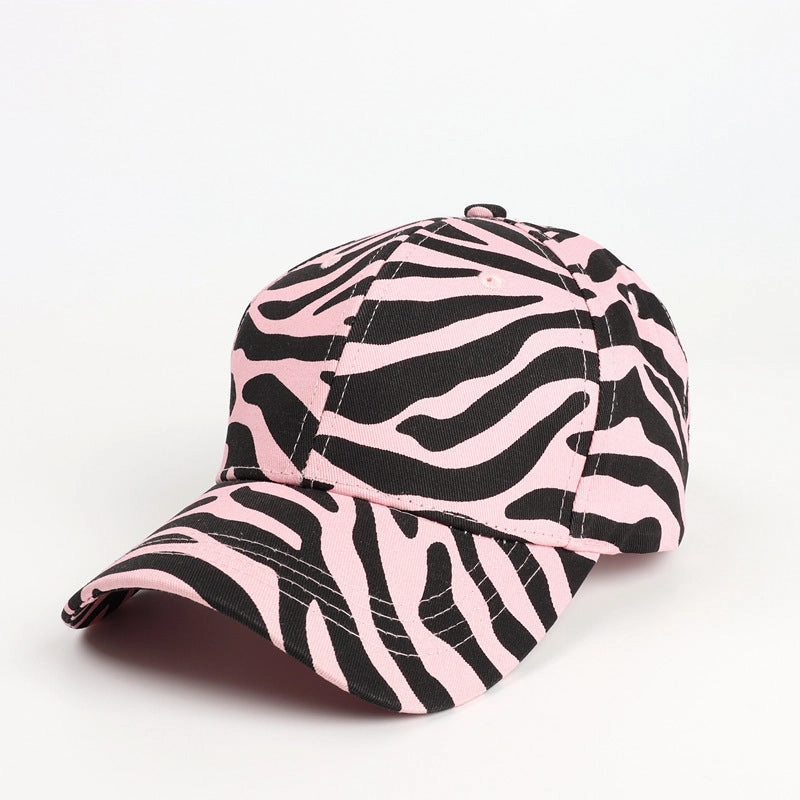 Wholesale Cotton Printed Cartoon Cow Curved Brim Baseball Caps