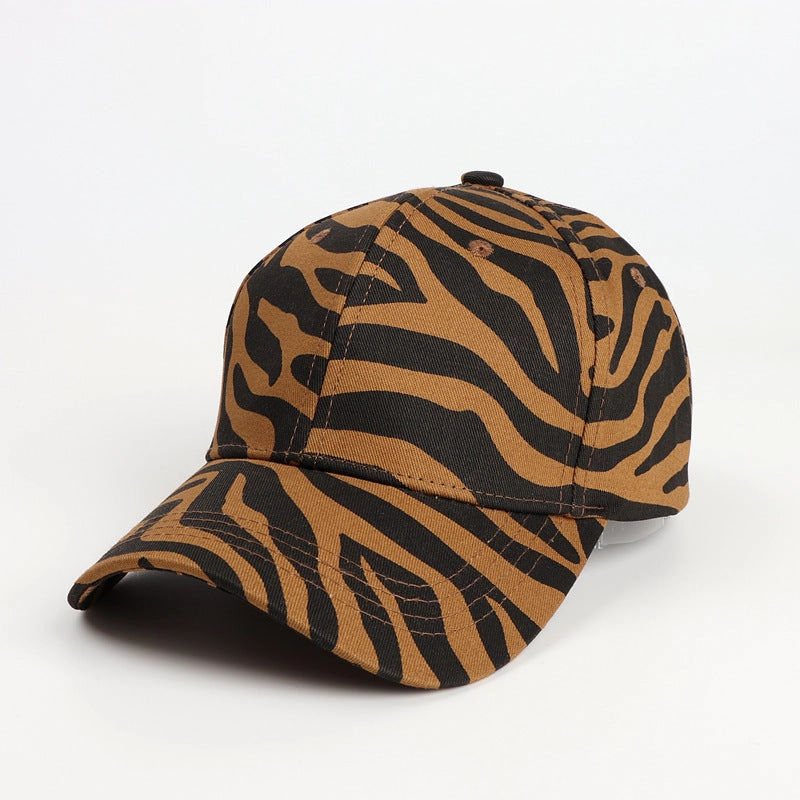 Wholesale Cotton Printed Cartoon Cow Curved Brim Baseball Caps