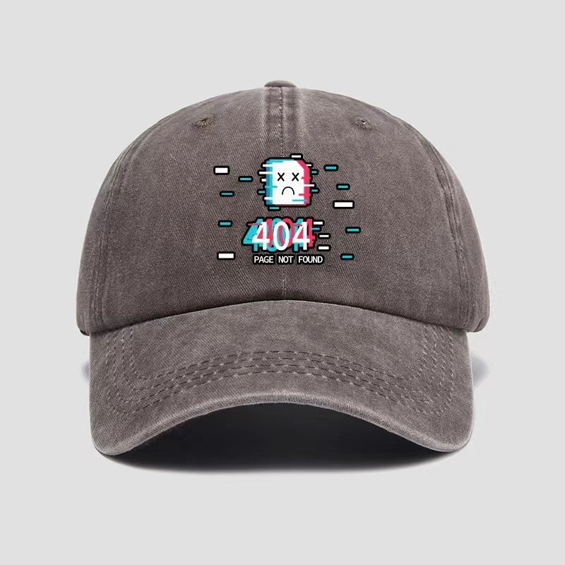Wholesale Cotton Printed Washed Old Cartoon Sun Protection Baseball Caps