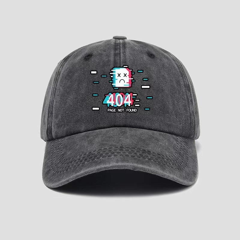 Wholesale Cotton Printed Washed Old Cartoon Sun Protection Baseball Caps