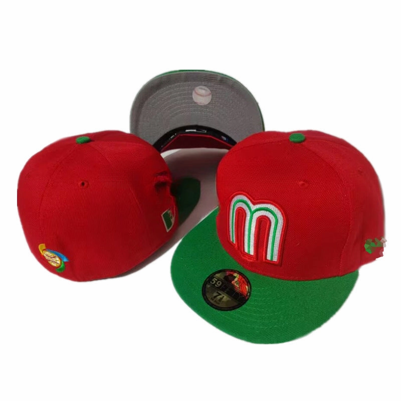 Wholesale Cotton Puerto Rico Mexico Embroidered Logo Baseball Cap