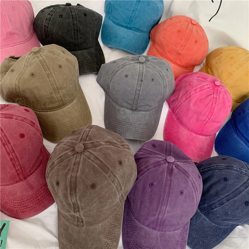 Wholesale Cotton Retro Wash Baseball Cap