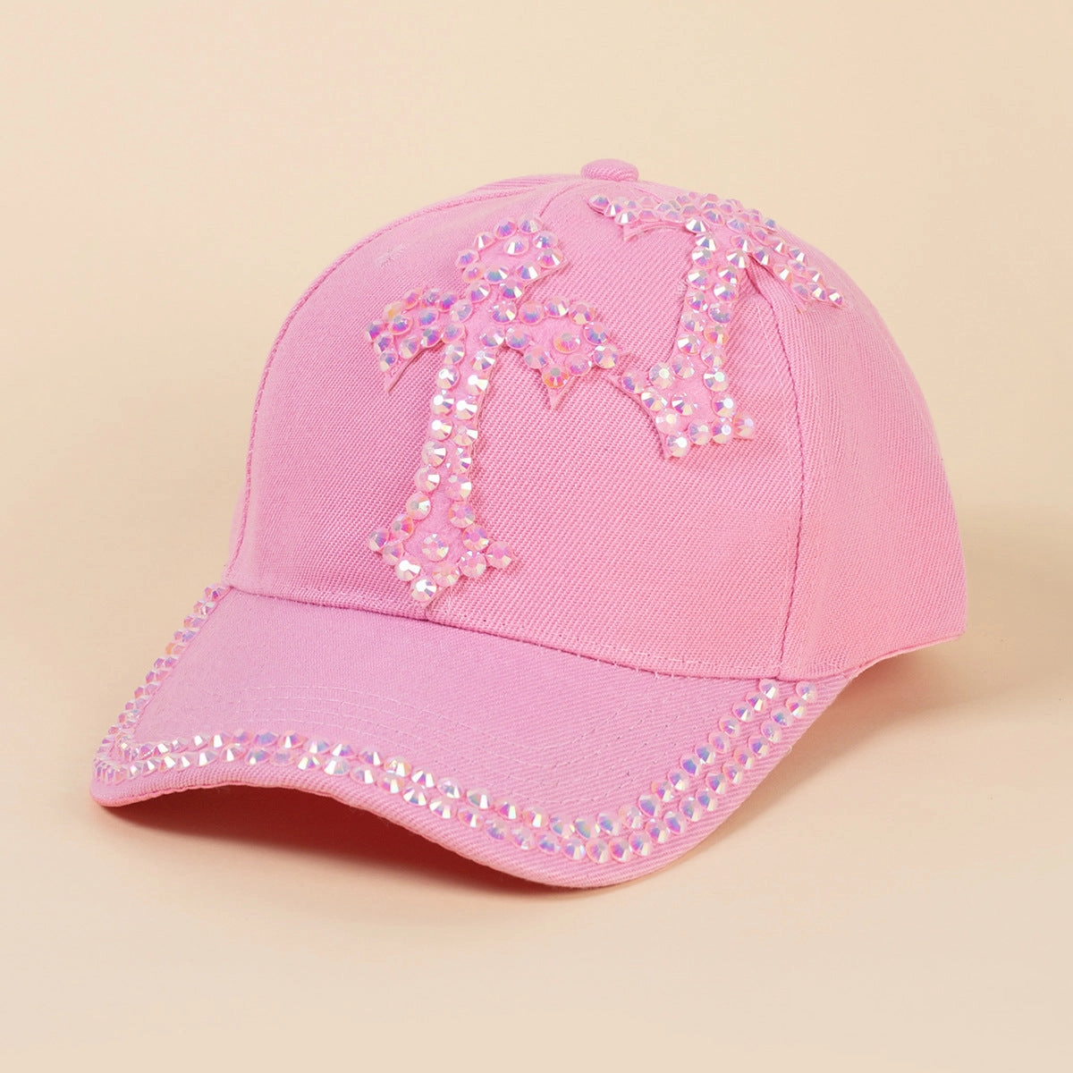 Wholesale Cotton Rhinestone Baseball Caps