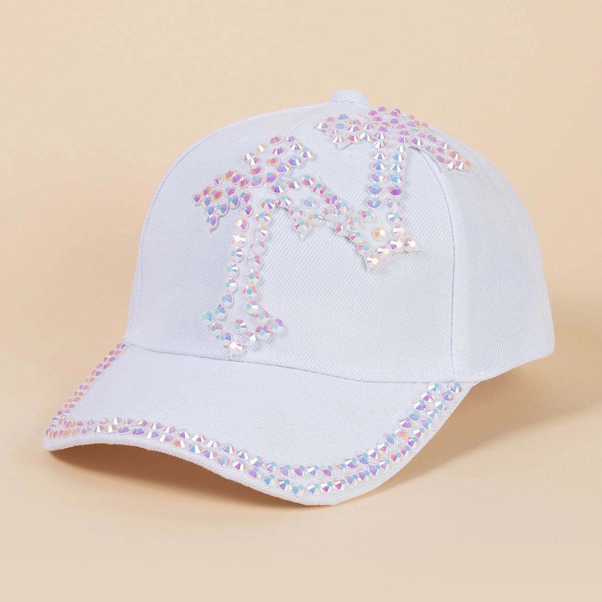 Wholesale Cotton Rhinestone Baseball Caps