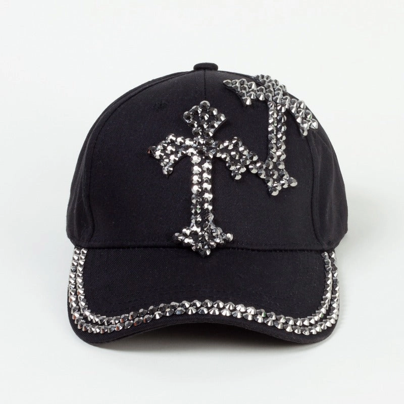 Wholesale Cotton Rhinestone Baseball Caps