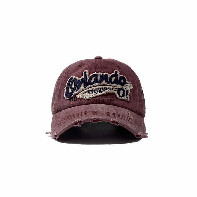 Wholesale Cotton Ripped Baseball Cap