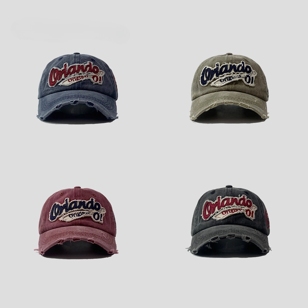 Wholesale Cotton Ripped Baseball Cap