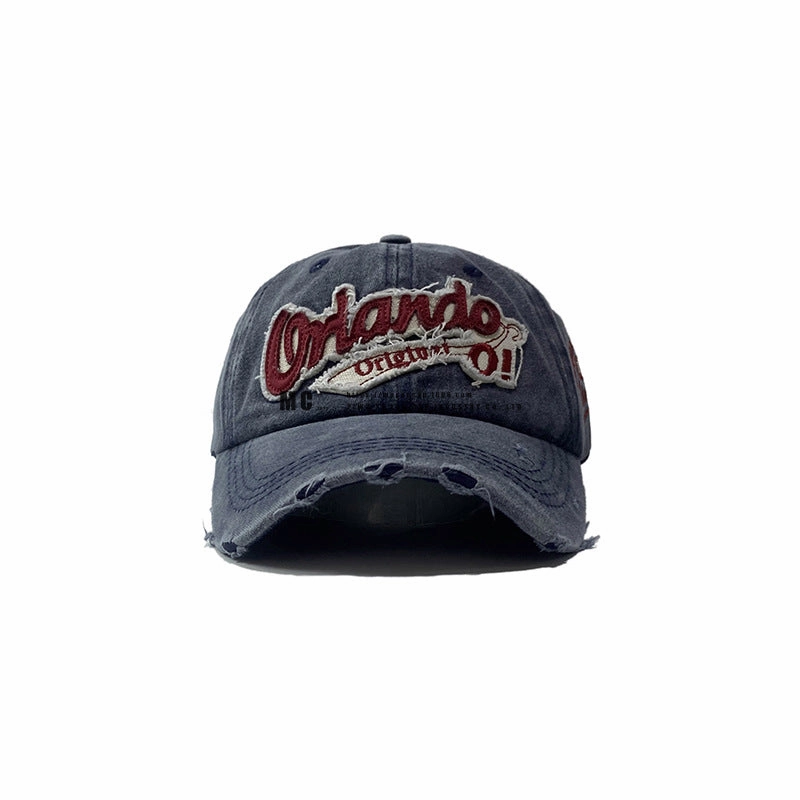 Wholesale Cotton Ripped Baseball Cap