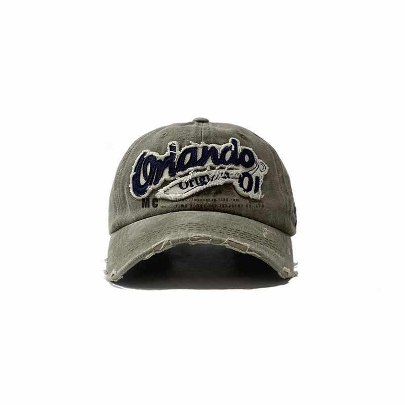 Wholesale Cotton Ripped Baseball Cap