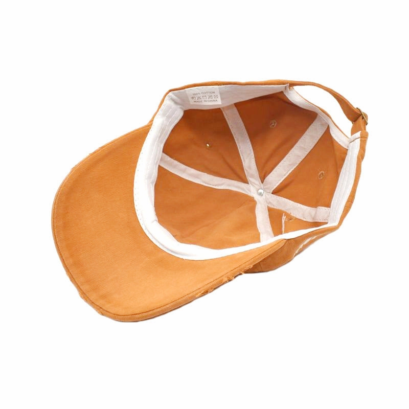 Wholesale Cotton Ripped Hoops Baseball Cap