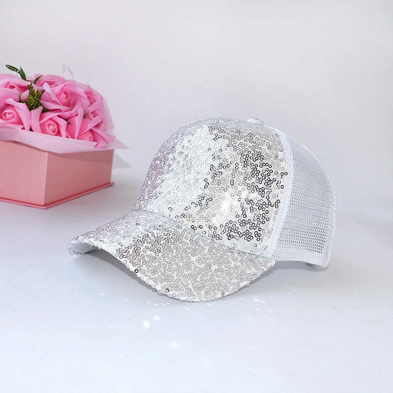 Wholesale Cotton Sequin Baseball Caps