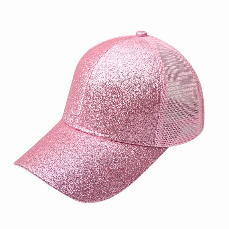 Wholesale Cotton Sequin Fluorescent Baseball Cap
