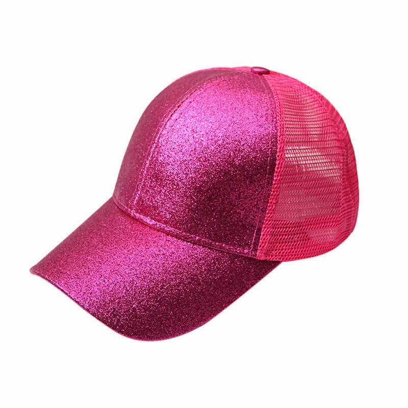 Wholesale Cotton Sequin Fluorescent Baseball Cap