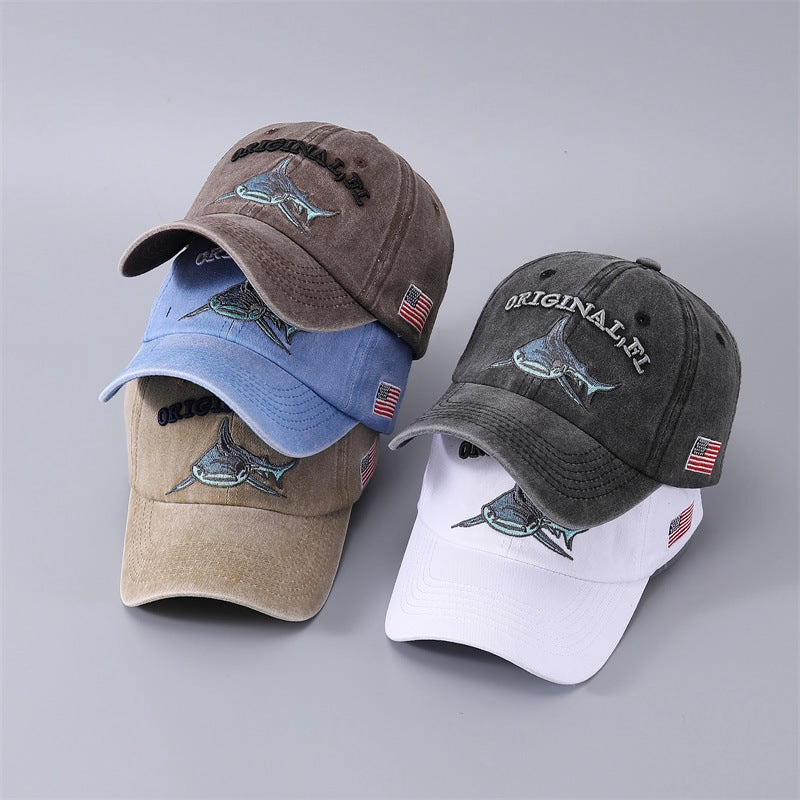 Wholesale Cotton Shark Baseball Cap