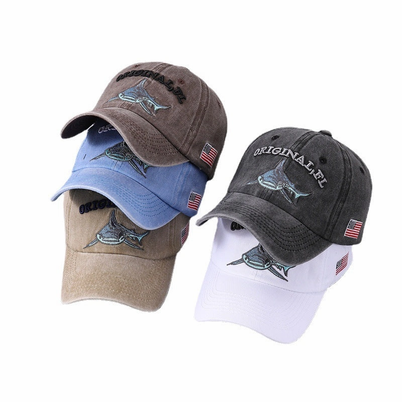 Wholesale Cotton Shark Baseball Cap