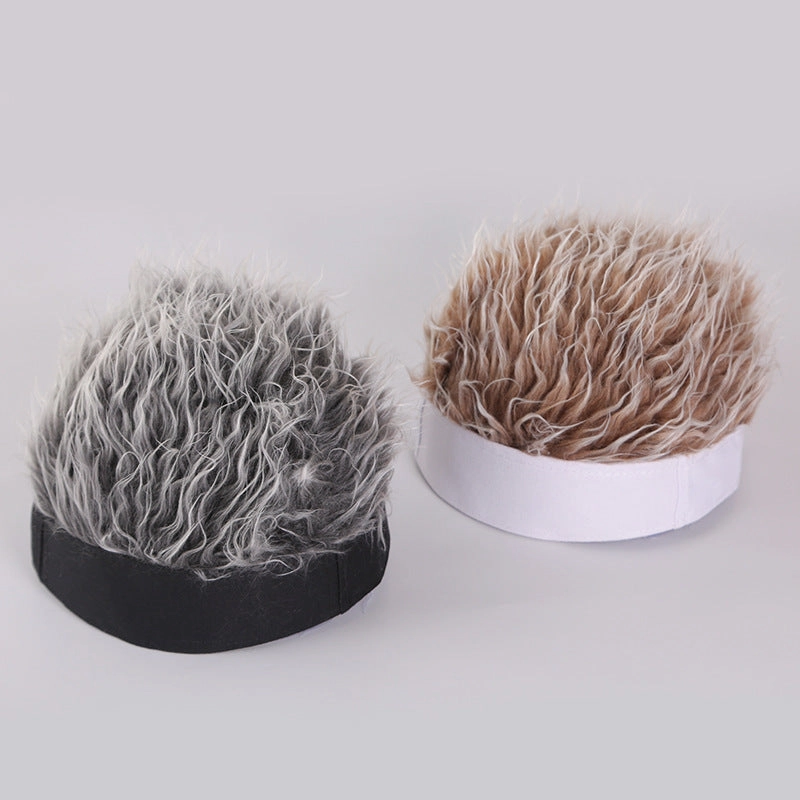 Wholesale Cotton Simulated Wig Baseball Caps