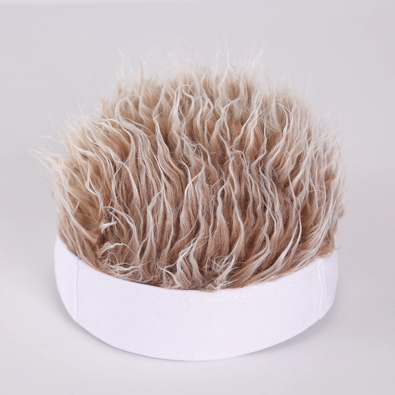 Wholesale Cotton Simulated Wig Baseball Caps