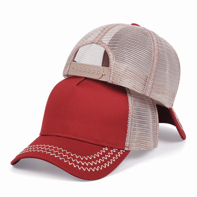 Wholesale Cotton Solid Color Light Board Breathable Baseball Cap
