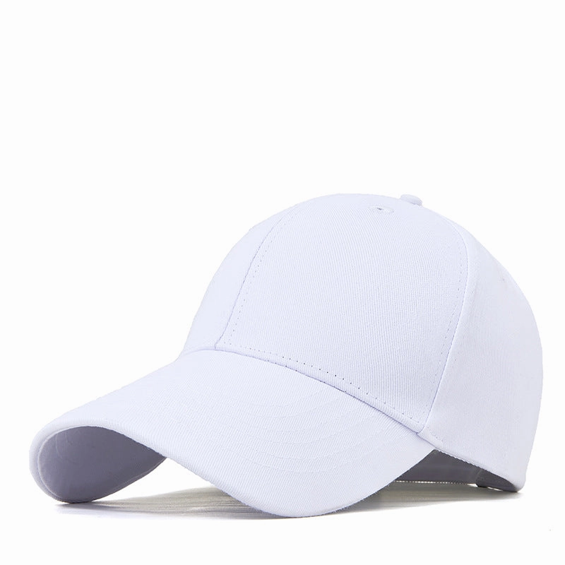 Wholesale Cotton Solid Color Sunshade Duckbill Caps