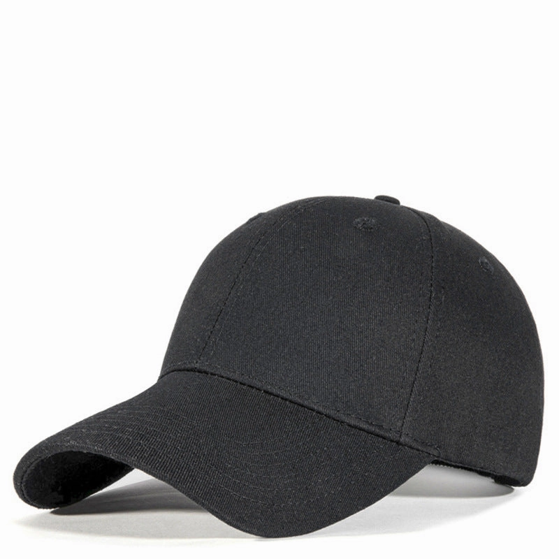 Wholesale Cotton Solid Color Sunshade Duckbill Caps