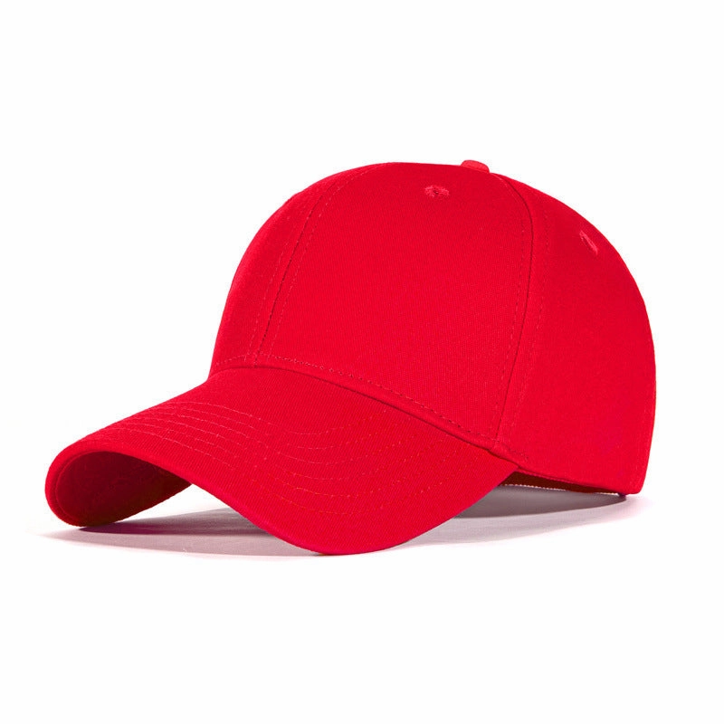 Wholesale Cotton Solid Color Sunshade Duckbill Caps