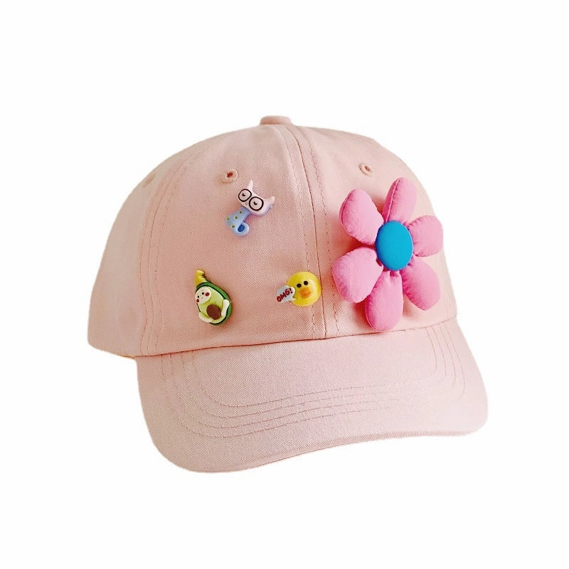 Wholesale Cotton Sunflower Children's Baseball Cap
