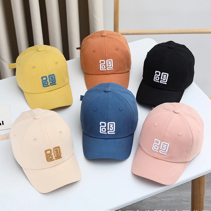 Wholesale Cotton Sunscreen Embroidery Kids Baseball Cap