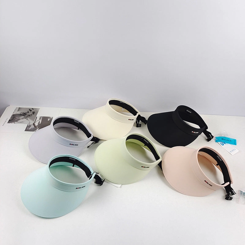 Wholesale Cotton Sunscreen Ice Silk Empty Hat