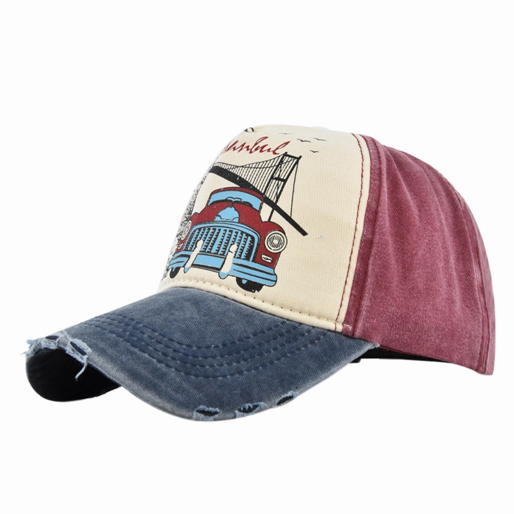 Wholesale Cotton Three-dimensional Embroidery Baseball Cap