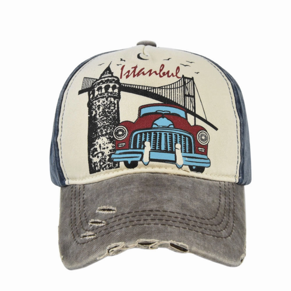 Wholesale Cotton Three-dimensional Embroidery Baseball Cap