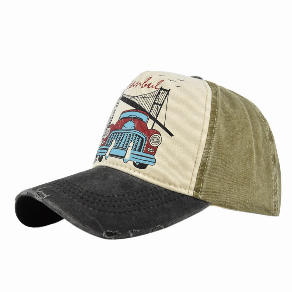 Wholesale Cotton Three-dimensional Embroidery Baseball Cap