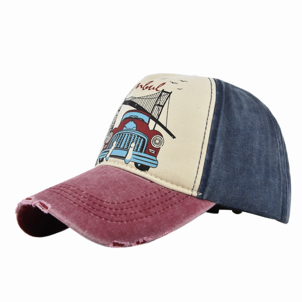 Wholesale Cotton Three-dimensional Embroidery Baseball Cap