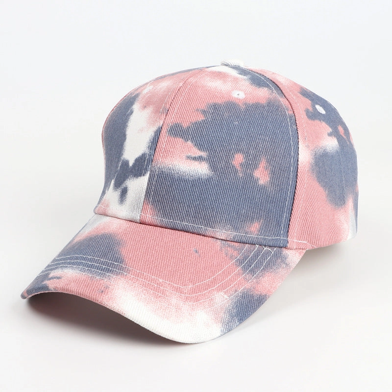 Wholesale Cotton Tie Dye Gradient Baseball Caps
