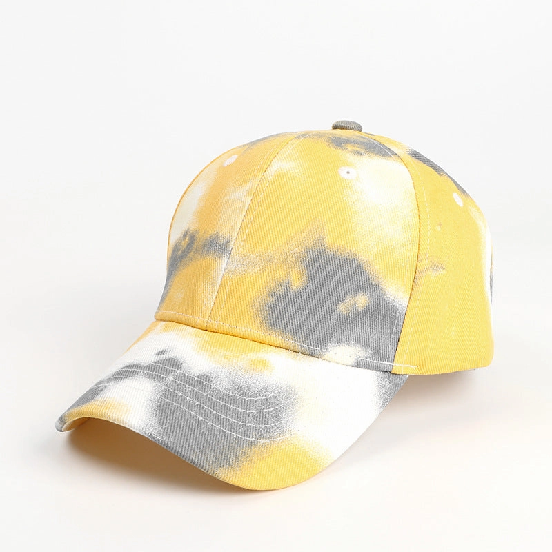 Wholesale Cotton Tie Dye Gradient Baseball Caps