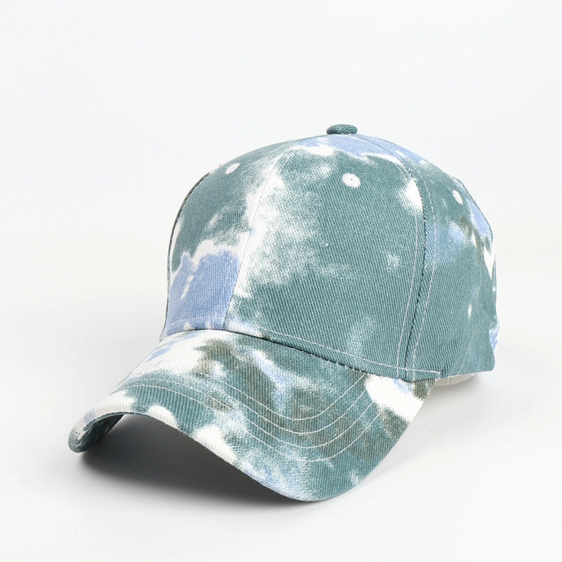 Wholesale Cotton Tie Dye Gradient Baseball Caps