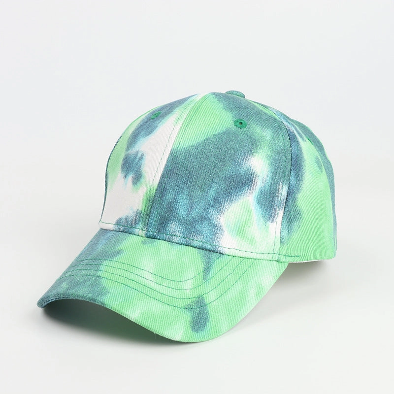 Wholesale Cotton Tie Dye Gradient Baseball Caps