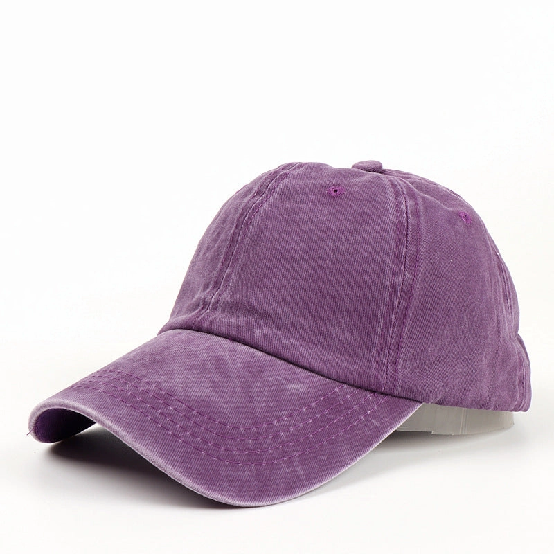 Wholesale Cotton Town Shop Treasure Washed Soft Top Curved Brim Baseball Cap
