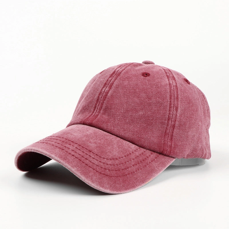 Wholesale Cotton Town Shop Treasure Washed Soft Top Curved Brim Baseball Cap
