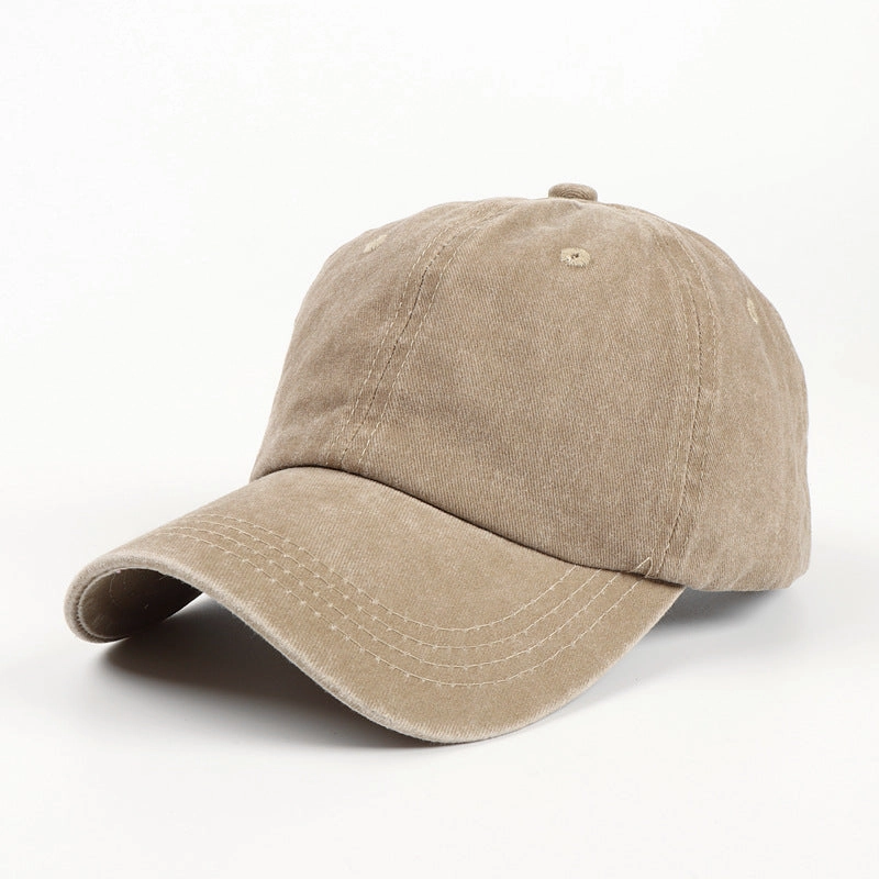 Wholesale Cotton Town Shop Treasure Washed Soft Top Curved Brim Baseball Cap