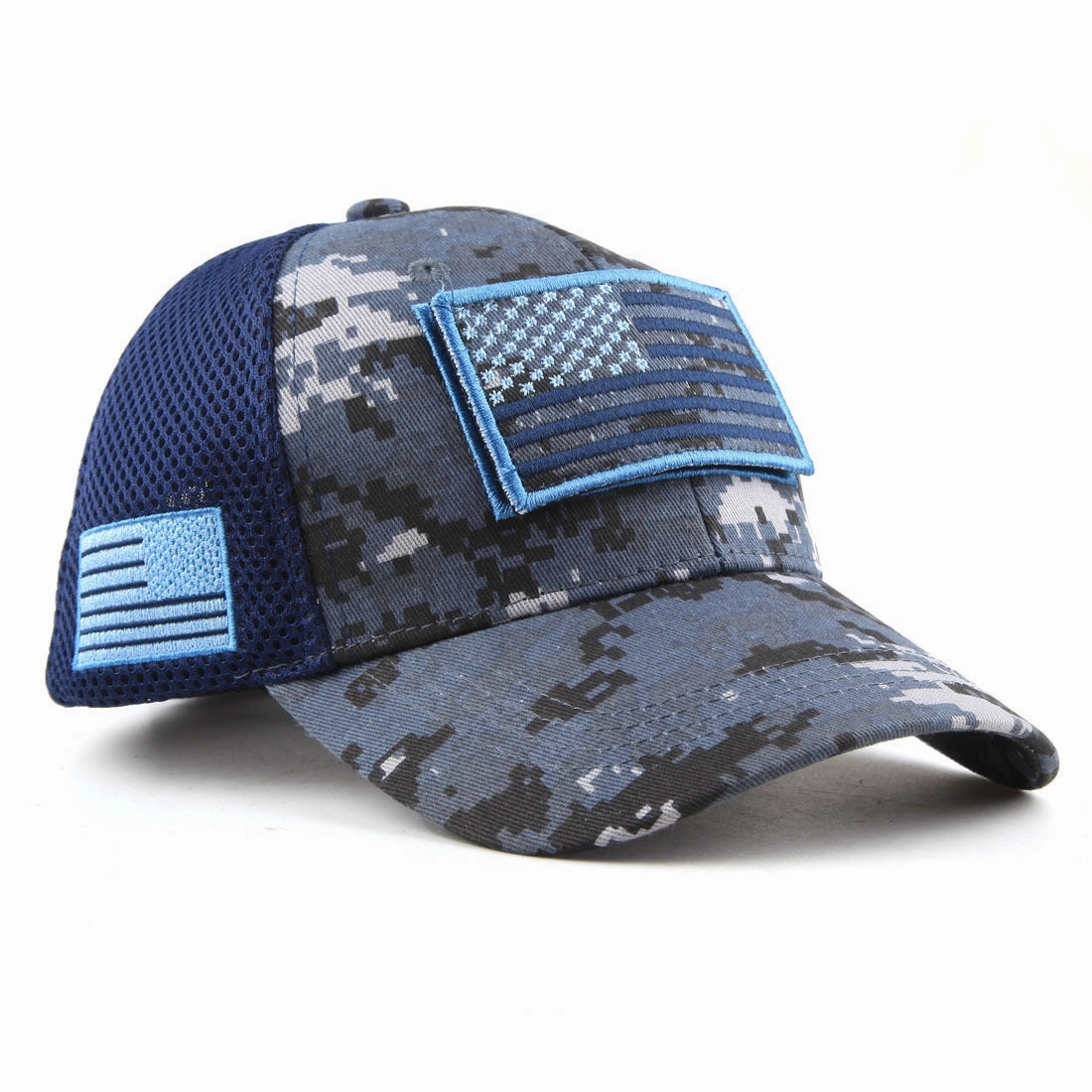 Wholesale Cotton Velcro Camouflage Baseball Caps
