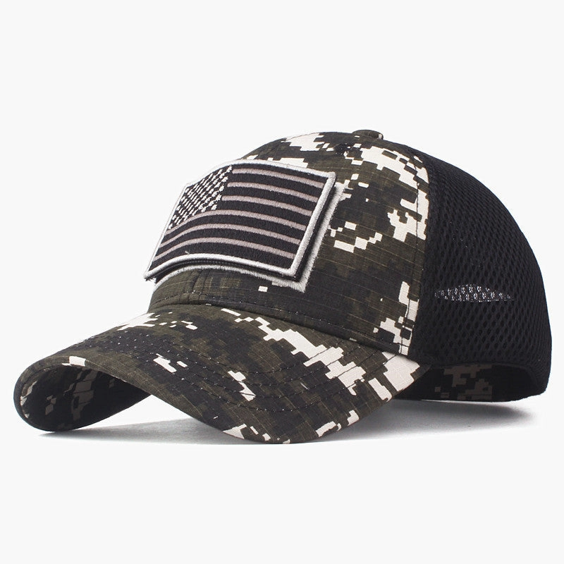 Wholesale Cotton Velcro Camouflage Baseball Caps