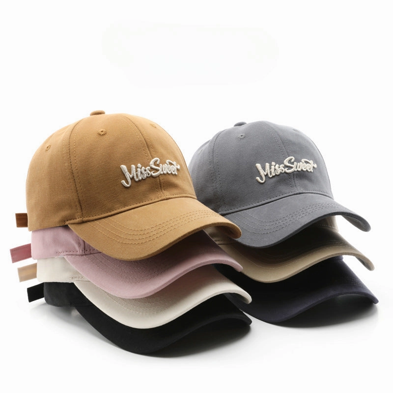 Wholesale Cotton Vintage Letter Embroidery Baseball Cap