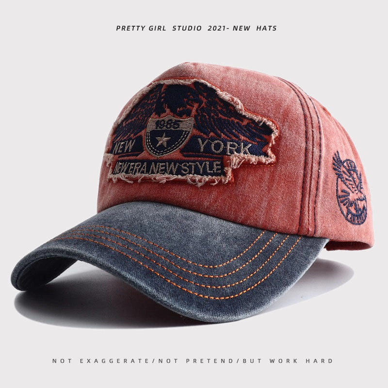 Wholesale Cotton Washed Baseball Cap