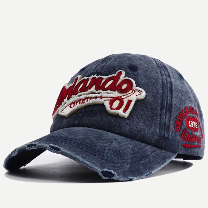 Wholesale Cotton Washed Denim Baseball Caps