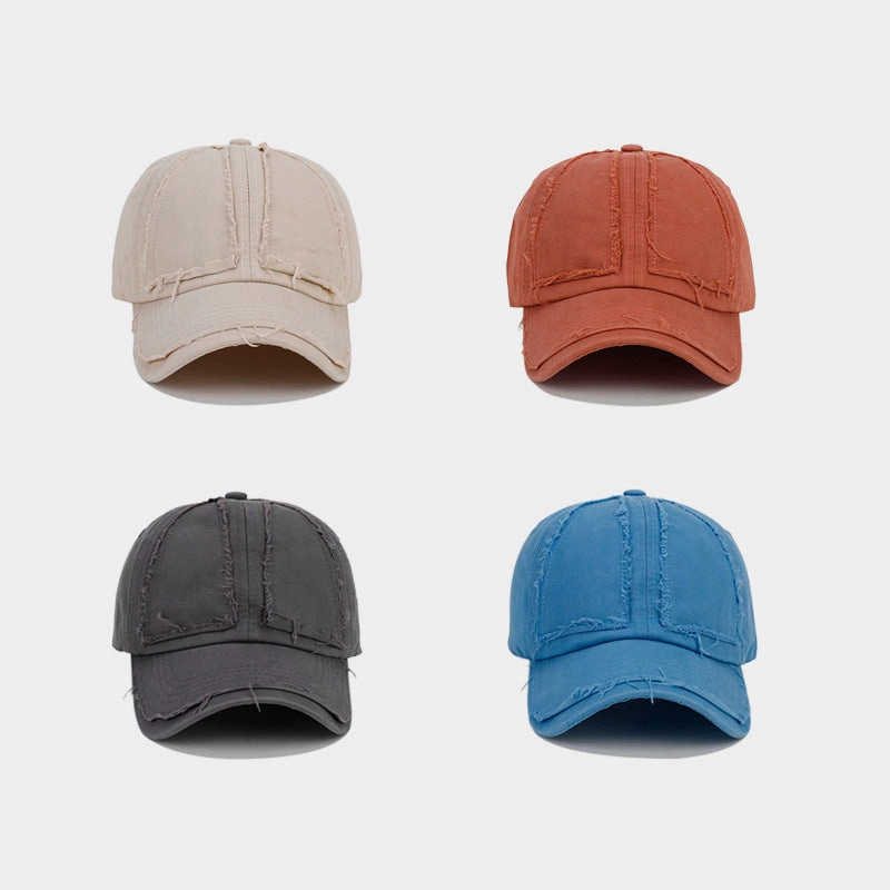 Wholesale Cotton Washed Edging Baseball Cap